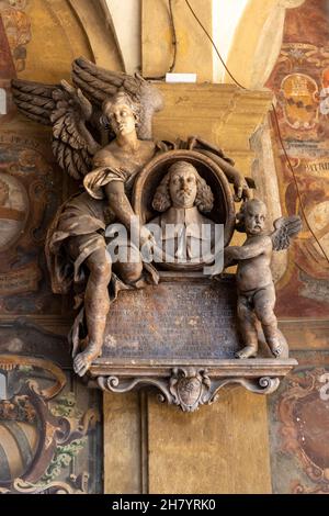 Bologna, Italien. 07th. Juli 2021. Archiginnasio von Bologna Universitätsgebäude Kredit: Unabhängige Fotoagentur/Alamy Live Nachrichten Stockfoto