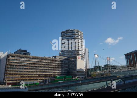 Die sich ständig ändernde Skyline von Croydon in Surrey England Stockfoto