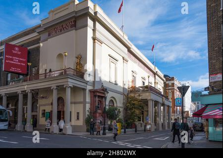 Außenansicht des Theatre Royal Drury Lane. Covent Garden, London, England, Großbritannien Stockfoto