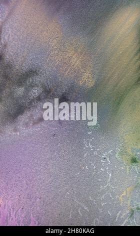 Original Alkoholtinte Malerei. Moderne Kunst. Abstrakt bunten Hintergrund, Tapete. Fluid Art für moderne Banner, ätherisches Grafikdesign. Stockfoto