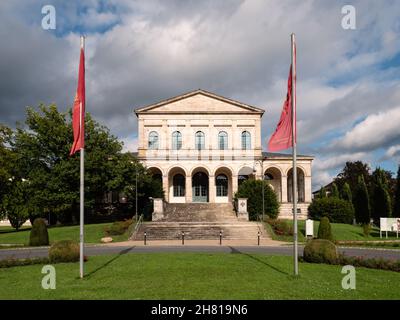 Bad Brückenau, Bayern, Deutschland - September 16 2021: Bayerisches Staatsbad oder Bayerisches Staatsbad Bad Brückenau Stockfoto