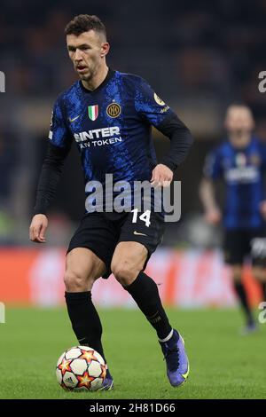 Ivan Perisic (FC Internazionale) in Aktion während des Inter - FC Internazionale gegen Shakhtar Donetsk, UEFA Champions League Fußballspiels in Mailand, Italien, November 24 2021 Stockfoto