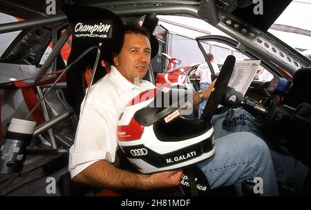 Michael Galati Audi A4 beim Speedvision World GT Challenge Race Road Atlanta Georgia USA 9/2000 Stockfoto