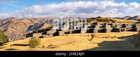 Zitadelle Sacsayhuaman in Cusco, Peru Stockfoto
