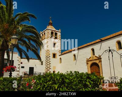 Betancuria historische Kirche Iglesia de Santa Maria Stockfoto