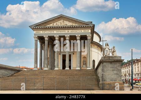 Kirche der Großen Mutter Gottes in Turin, Italien Stockfoto