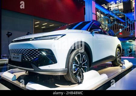 Beijing Mofang auf der Guangzhou Auto Show 2021, Provinz Guangdong, China. Stockfoto