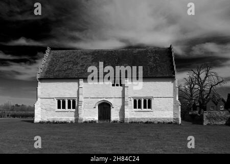 Die Boaz Taubenschlag und Ställe, Boaz Dorf, Bedfordshire, England. Stockfoto