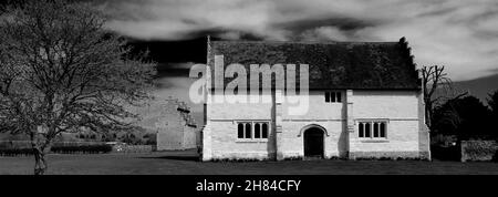 Die Boaz Taubenschlag und Ställe, Boaz Dorf, Bedfordshire, England. Stockfoto