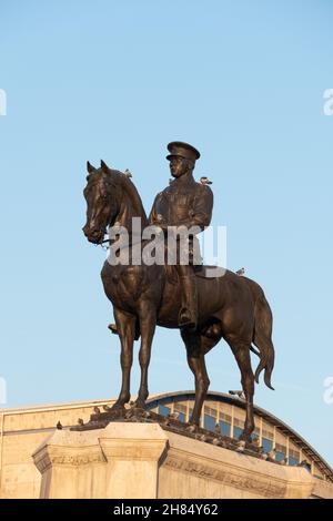 Ankara, Türkei, November 2021. Atatürk-Siegesdenkmal der türkischen Unabhängigkeit Stockfoto