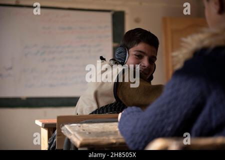 Körpervielfalt in der Bildung in Syrien nach dem Krieg Stockfoto