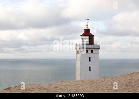 Rubjerg knude Leuchtturm in Dänemark Stockfoto