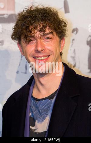 27. November 2021, Turin, Italien: Turin, Italien. 27th. November 2021. Michele Riondino ist Gast des Torino Film Festivals 2021. (Bild: © Marco Destefanis/Pacific Press via ZUMA Press Wire) Stockfoto