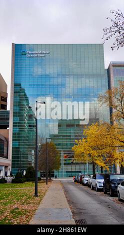 Glickman Tower auf dem Hauptcampus der Cleveland Clinic Stockfoto