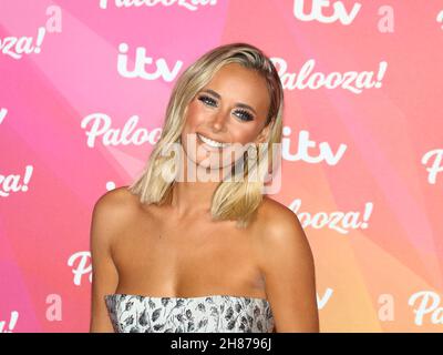 Millie Court kommt zum ITV Palooza 2021 in der Royal Festival Hall, London, UK 23rd. November 2021 Stockfoto