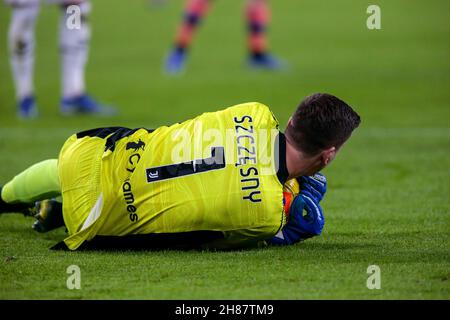 Wojciech Szczesny (Juventus FC) während des italienischen Fußballspiels Serie A zwischen Juventus FC und Atalanta BC am 27. November 2021 im Allianz Stadium Stockfoto