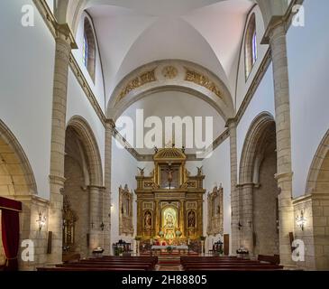 San Gines Pfarrkirche. Guadalajara, Spanien. Stockfoto