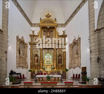 San Gines Pfarrkirche. Guadalajara, Spanien. Stockfoto