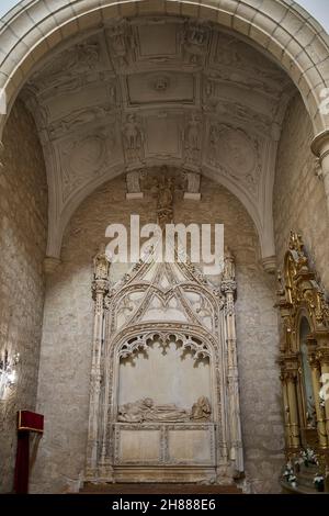 San Gines Pfarrkirche. Guadalajara, Spanien. Stockfoto