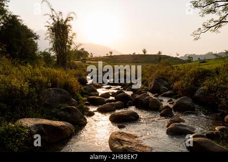 Verschiedene Ansichten von Palampur, Himachal Stockfoto