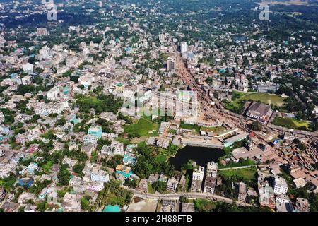 Jessore, Bangladesch - 09. November 2021: Jessore ist eine große Stadt im Distrikt Jashore im Südwesten von Bangladesch. Es ist das ADM Stockfoto