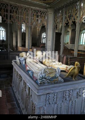 St. Mary's Church Dennington Stockfoto