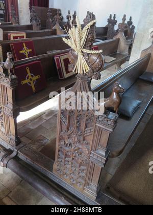 St. Mary's Church Dennington Stockfoto