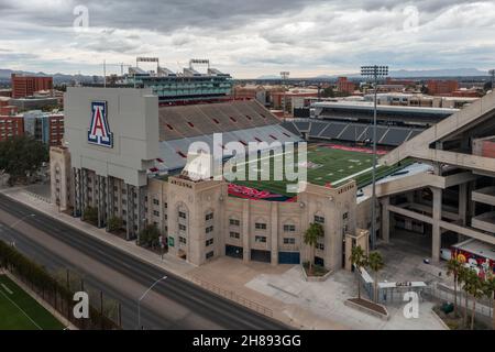 Das Stadion Der University Of Arizona In Tucson, Arizona Stockfoto