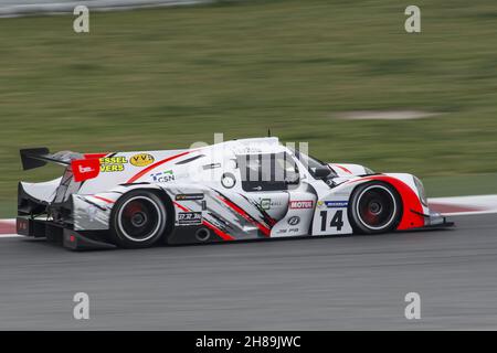 BARCELONA, SPANIEN - 09. Oktober 2021: Die V de V Endurance Series 2016 Meisterschaft, der Ligier JS P3 Stockfoto