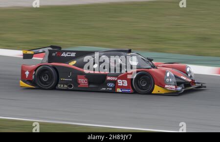 BARCELONA, SPANIEN - 09. Oktober 2021: Die V de V Endurance Series 2016 Meisterschaft, der Ligier JS P3 Stockfoto