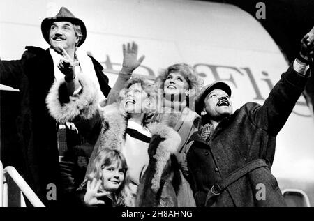 Hal Linden Dinah Shore Drew Barrymore Ann Margret Billy Dee Williams 1985 Foto von Adam Sculls/PHOTOlink Stockfoto