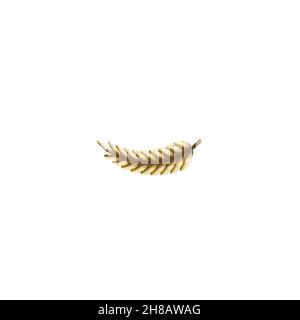 Ideen für das Logo von Weizen, Getreide und Landwirtschaft. Inspiration Logo Design. Darstellung Des Vektor-Vorlagenbildes. Isoliert Auf Weißem Hintergrund Stock Vektor