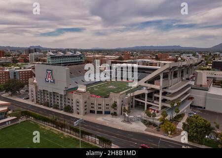 Das Stadion der University of Arizona in Tucson, AZ Stockfoto