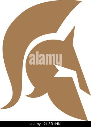Gladiator, Spartan Icon Logo Design Vektor Vorlage Stock Vektor