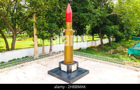 Teliapara Martyrs’ Memorial, Madhabpur, Habiganj, Bangladesch. Victory Day Bangladesch. Feier zum Goldenen Jubiläum der Volksrepublik Bangladesch Stockfoto