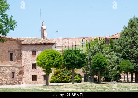 Die alte Stadt von Medinaceli, Soria, in Kastilien und León, Spanien. Stockfoto