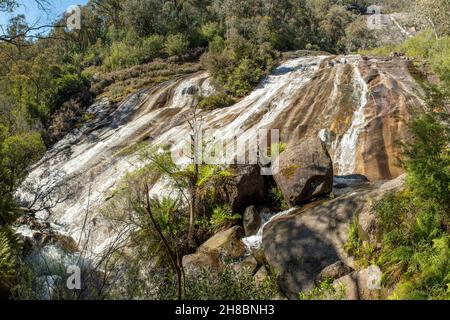 Lower Eurobin Falls, Mt Buffalo, Victoria, Australien Stockfoto