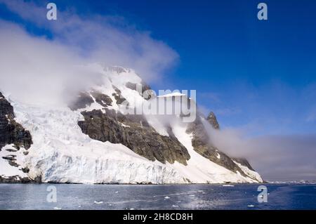 Lemaire Channel, Meerenge vor der Antarktis, Antarktis Stockfoto