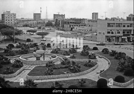 Dubai - vom Claridge Hotel, 24th. März 1976 Stockfoto