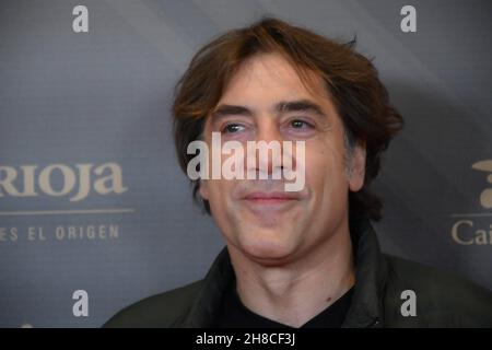 Madrid, Spanien. 29th. November 2021. Javier Bardem bei der Fotozelle für die Verleihung der Goya Awards 36 in Madrid am Montag, den 29. November 2021. Quelle: CORDON PRESS/Alamy Live News Stockfoto