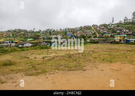 Sri Lanka, Province du Centre, Centrale Province, Village, dorf, Stadt, Maisons, Häuser, Häuser Stockfoto