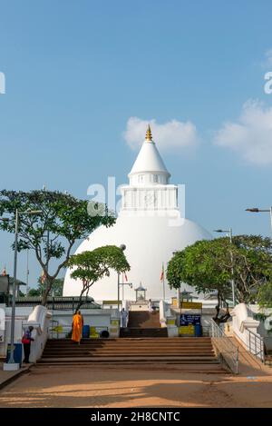 Sri Lanka, Provinz Uva, Kataragama, ville, Staadt, Stadt, Kiriweher Tempel, Tempel, bouddhiste, buddhistischer Tempel, Buddhistischer Tempel Stockfoto