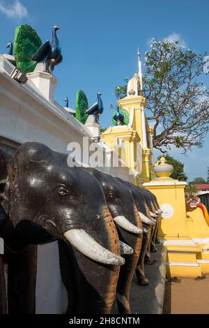 Sri Lanka, Provinz Uva, Kataragama, ville, Staadt, Stadt, Kiriweher Tempel, Tempel Stockfoto