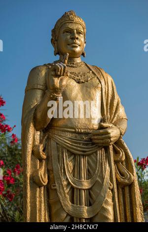 Sri Lanka, Provinz Uva, Tissamaharama, Raja Maha Vihara, Thissa Viharay Tempel, Tempel, Tempel Stockfoto