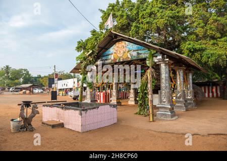 Sri Lanka, Northern Province, Province du Nord, Nördliche Provinz, Murukandy, Tempel, Tempel Stockfoto