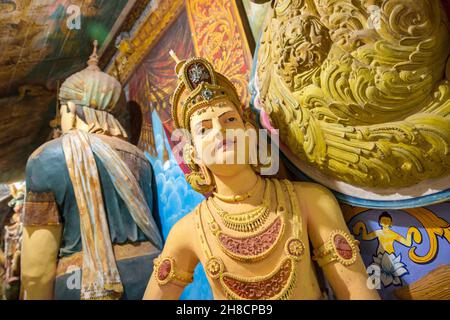 Sri Lanka, Province de l’Ouest, westliche Provinz, westliche Provinz, ville, Staadt, Stadt, Negombo, Tempel, Tempel von Angurukaramulla Stockfoto