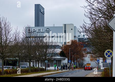 Das Opel-Automobilwerk in Eisenach Thüringen Stockfoto