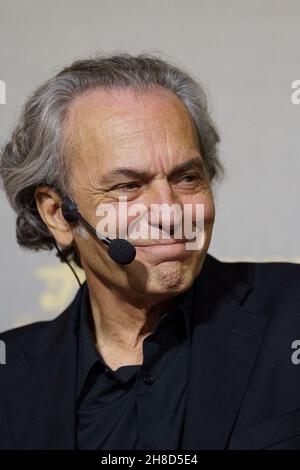 Madrid, Spanien. 29th. November 2021. Jose Coronado nimmt an der Lesung der Nominierten der Goya Awards 36th in Madrid Teil. (Foto: Atilano Garcia/SOPA Images/Sipa USA) Quelle: SIPA USA/Alamy Live News Stockfoto