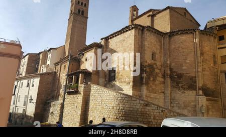 Bischofspalast Tarazona Spanien Stockfoto