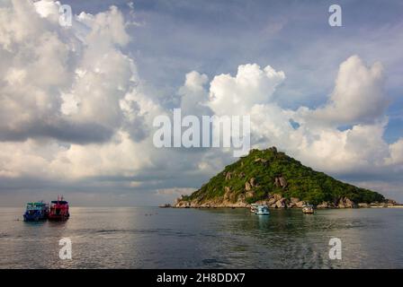 Insel Koh Nang Yuan in Ko Tao, Thailand Stockfoto